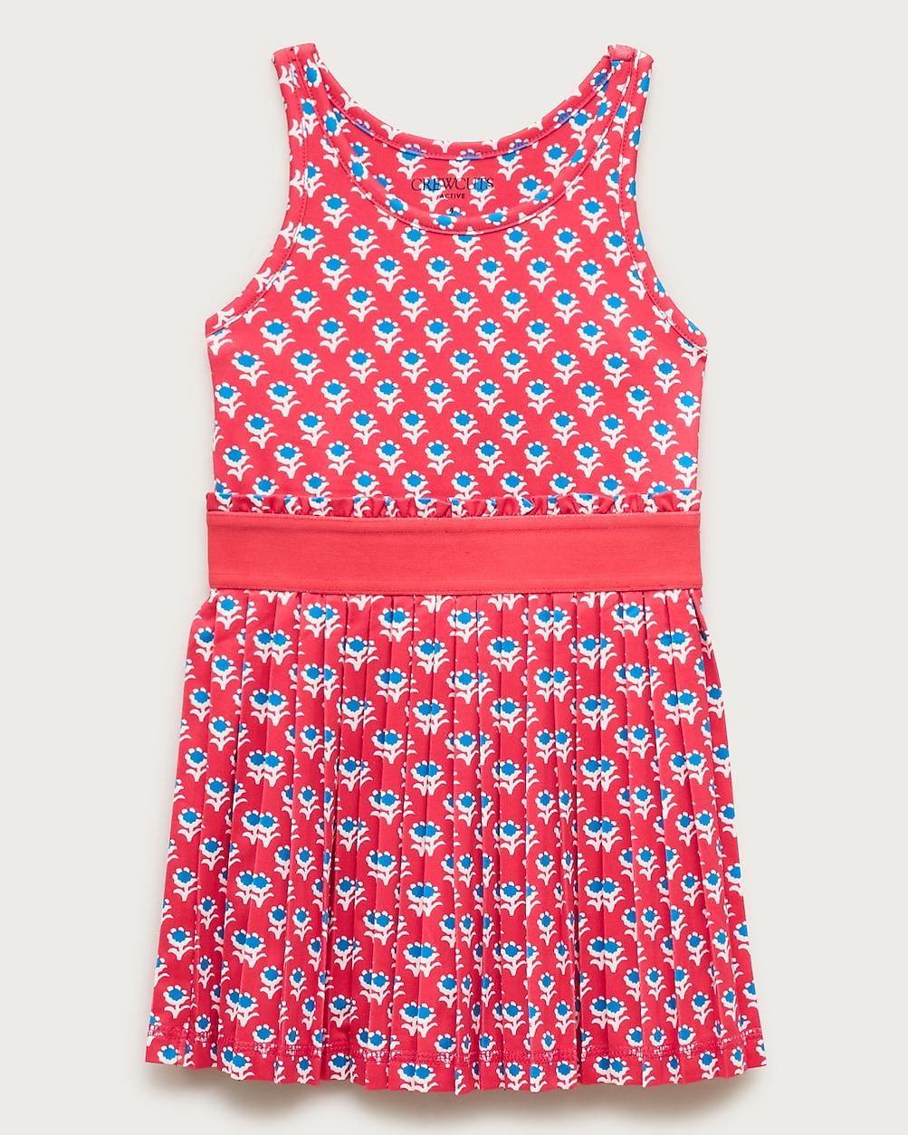 Girls' match point dress in performance jersey by J.CREW