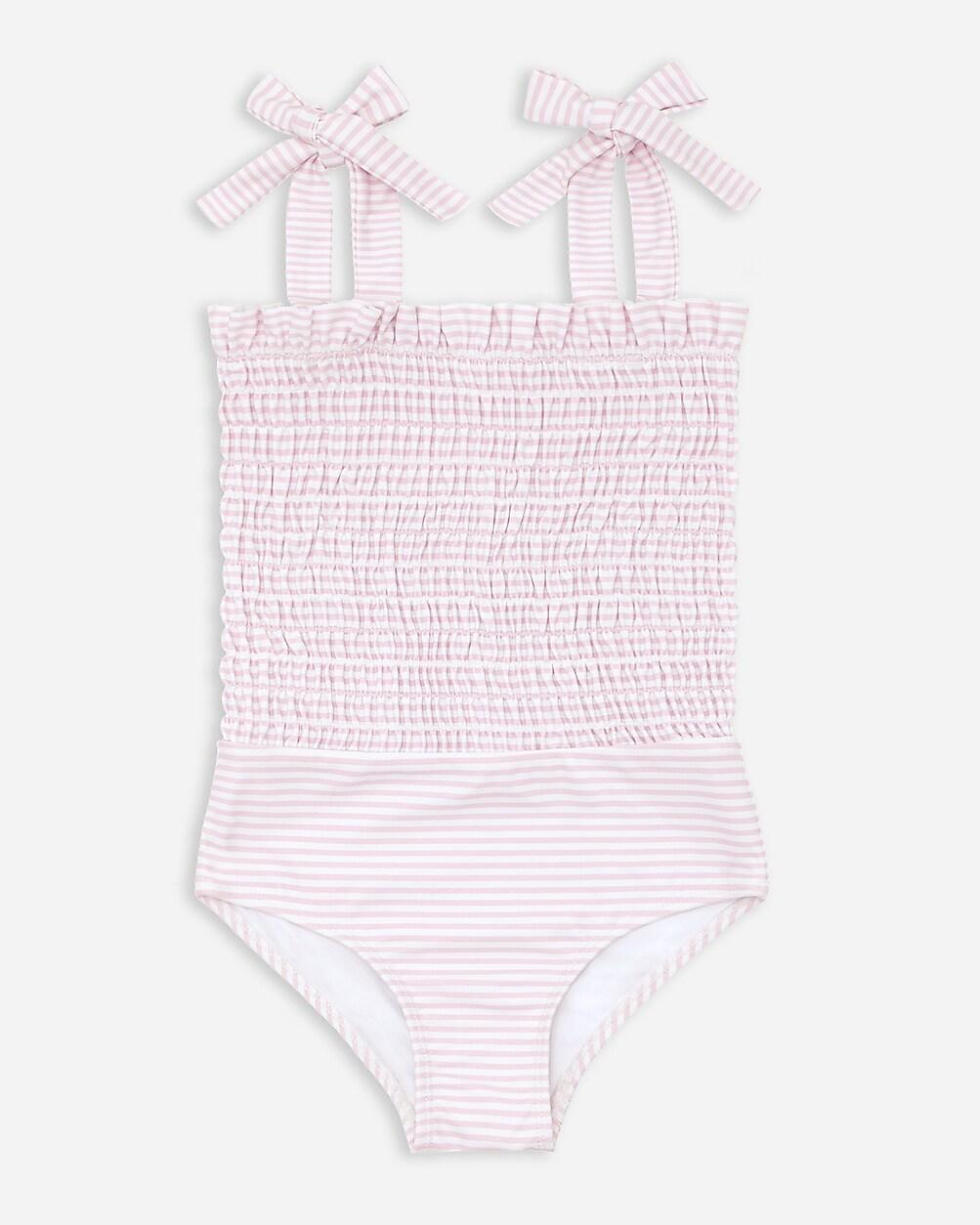 Girls' minnow™ smocked one-piece by J.CREW