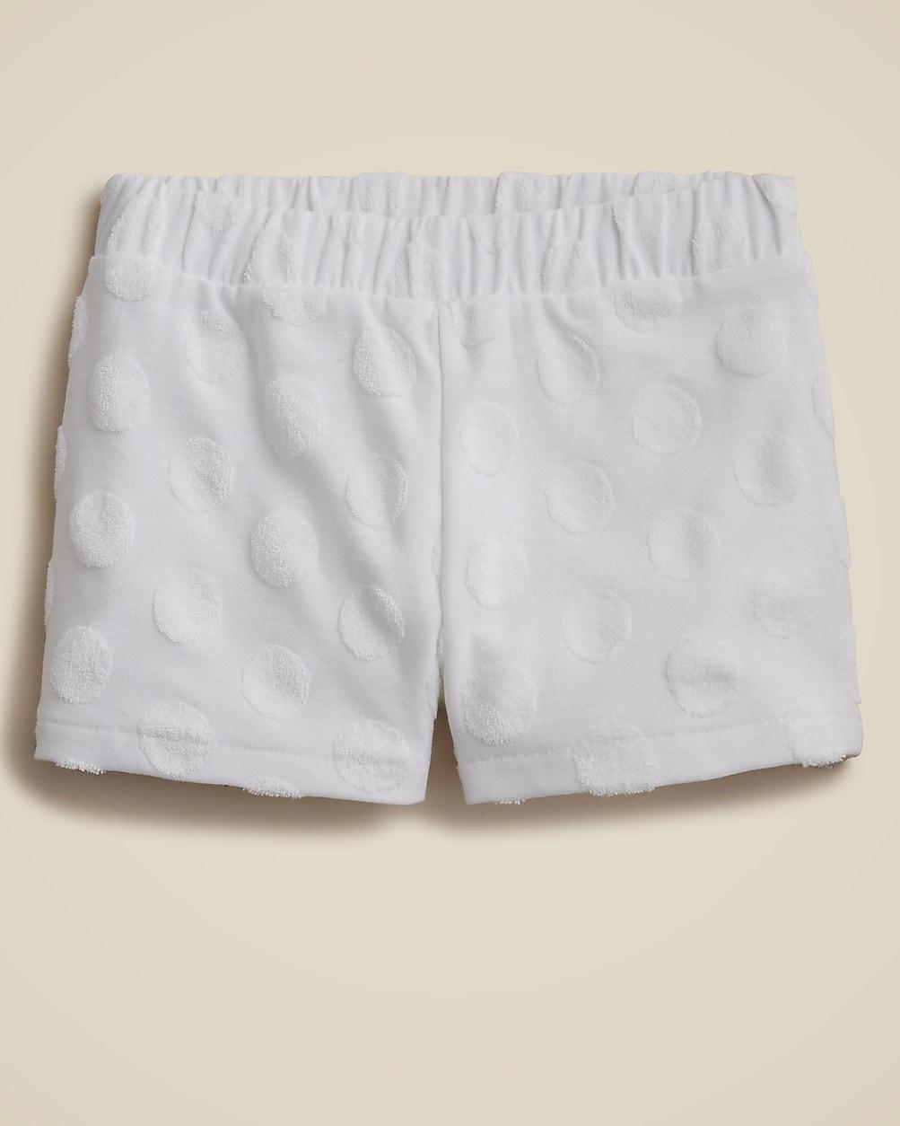 Girls' pull-on short in terry jacquard by J.CREW