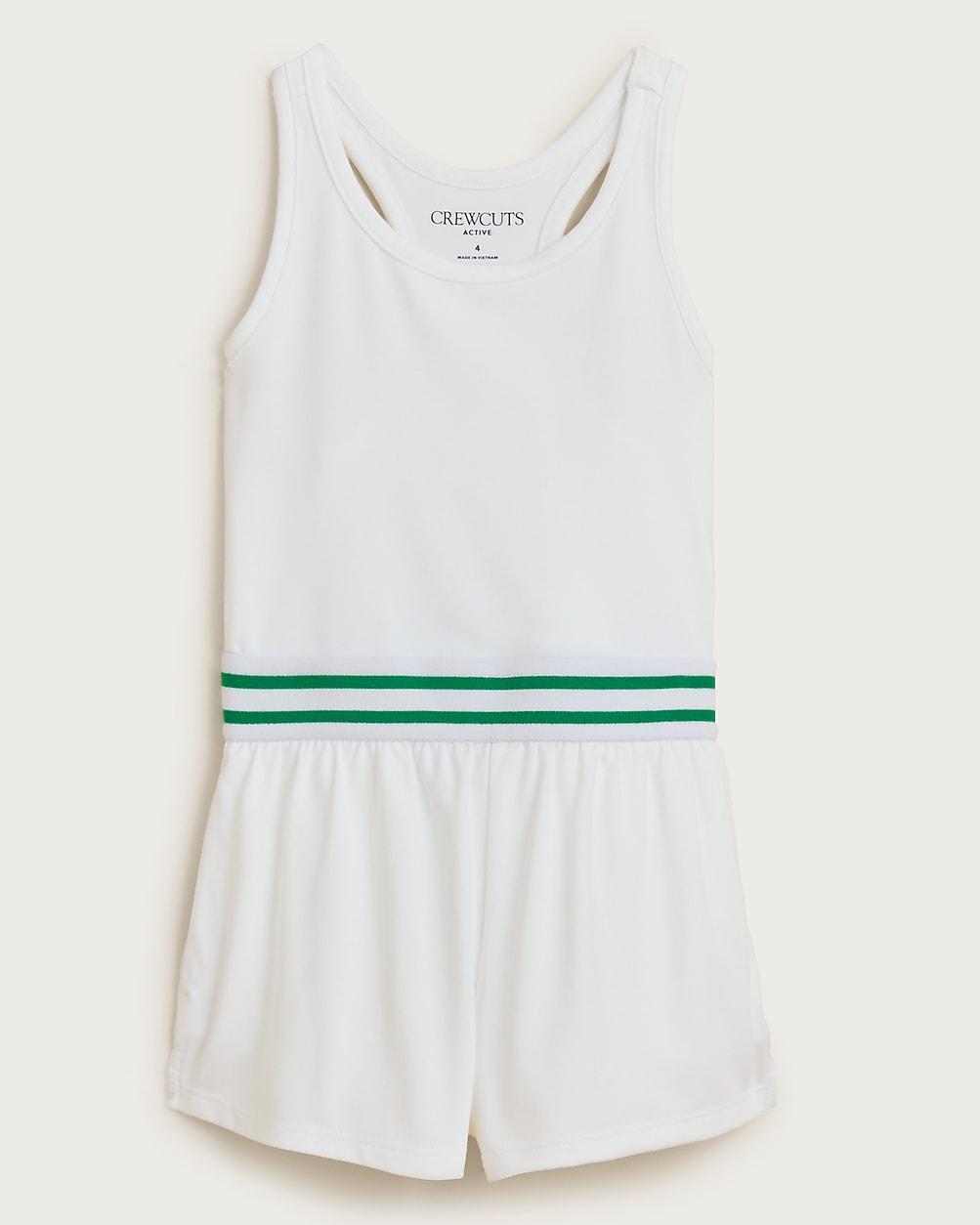 Girls' romper in performance jersey by J.CREW