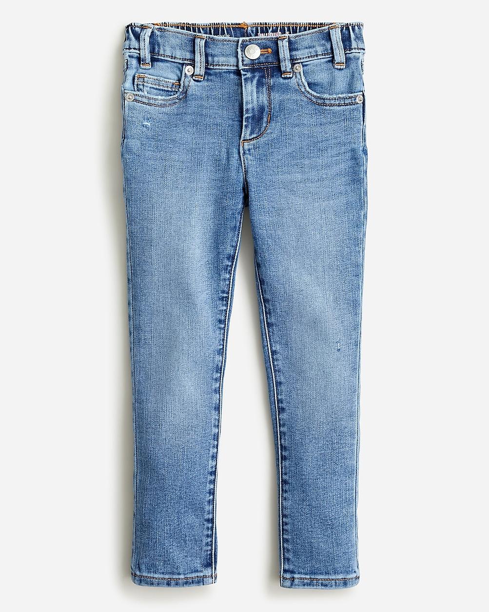Girls' runaround jean in faded wave wash by J.CREW