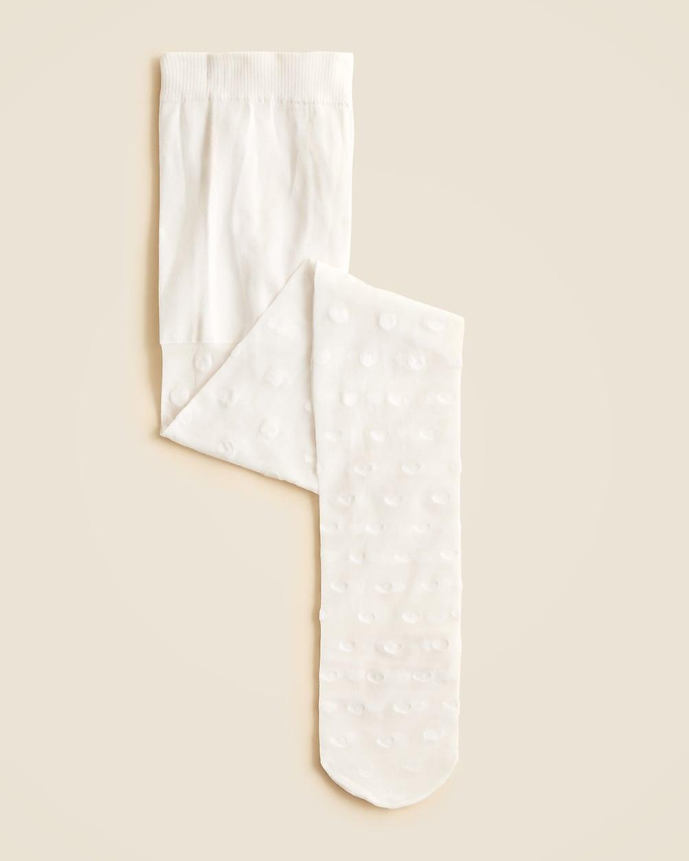 Girls' sheer heart tights by J.CREW