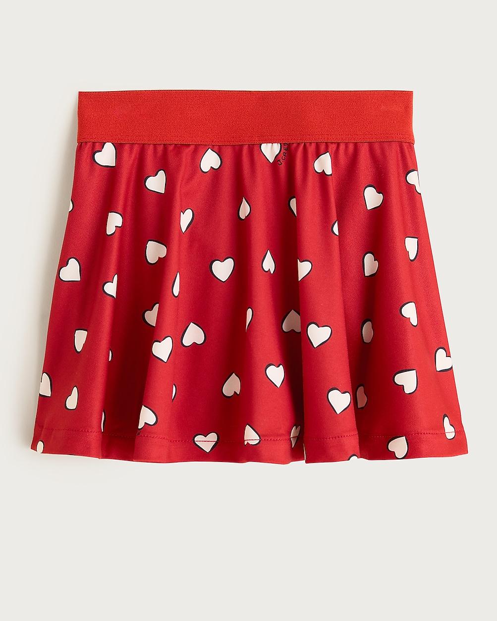 Girls' skort in performance jersey by J.CREW