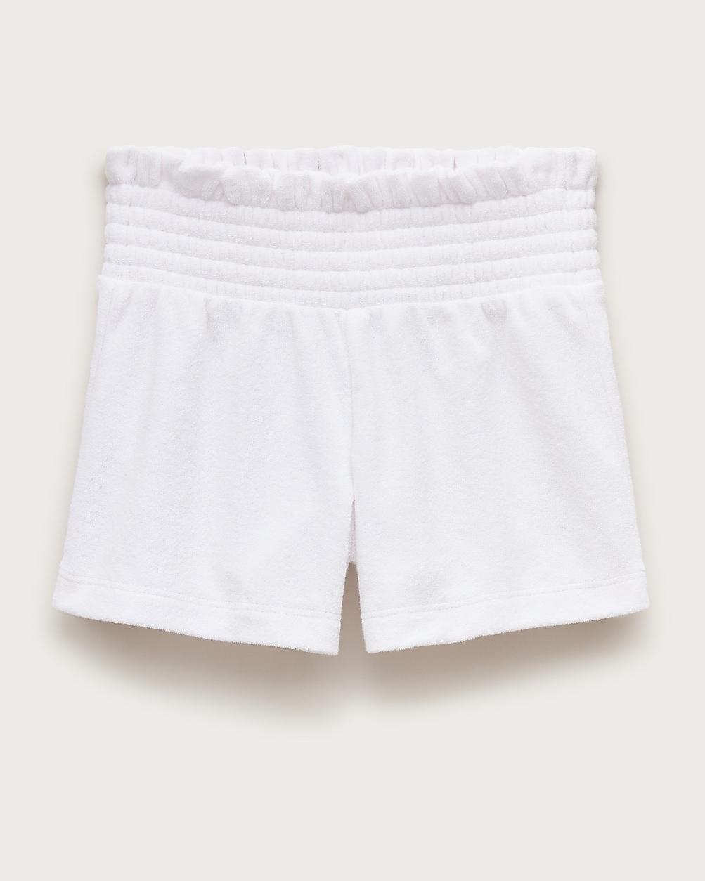 Girls' smocked short in towel terry by J.CREW