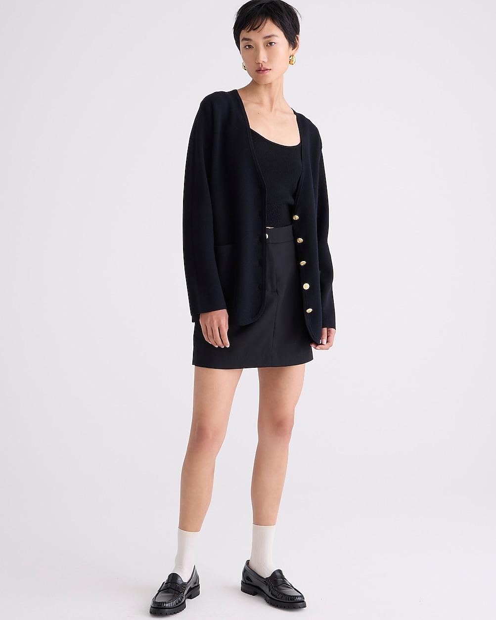 Giselle V-neck sweater-blazer by J.CREW