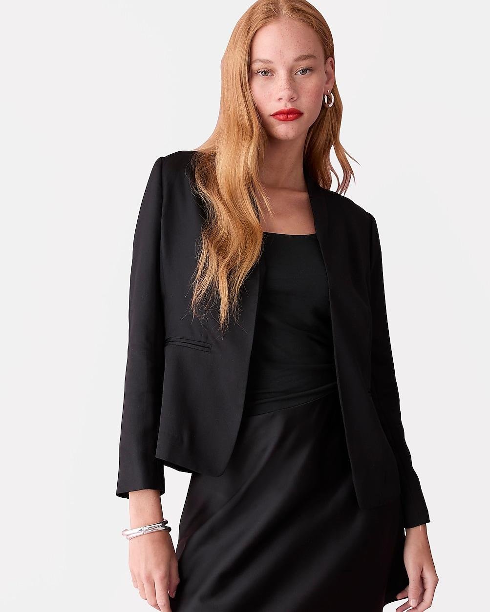 Going-out blazer in Gramercy twill by J.CREW