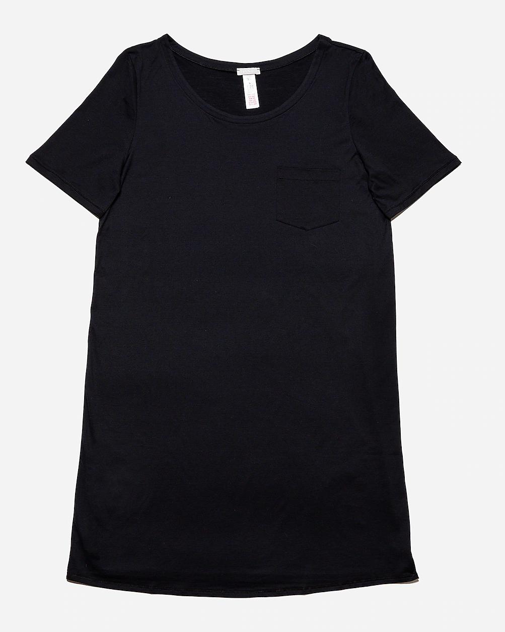 HANRO® cotton deluxe short-sleeve bigshirt by J.CREW