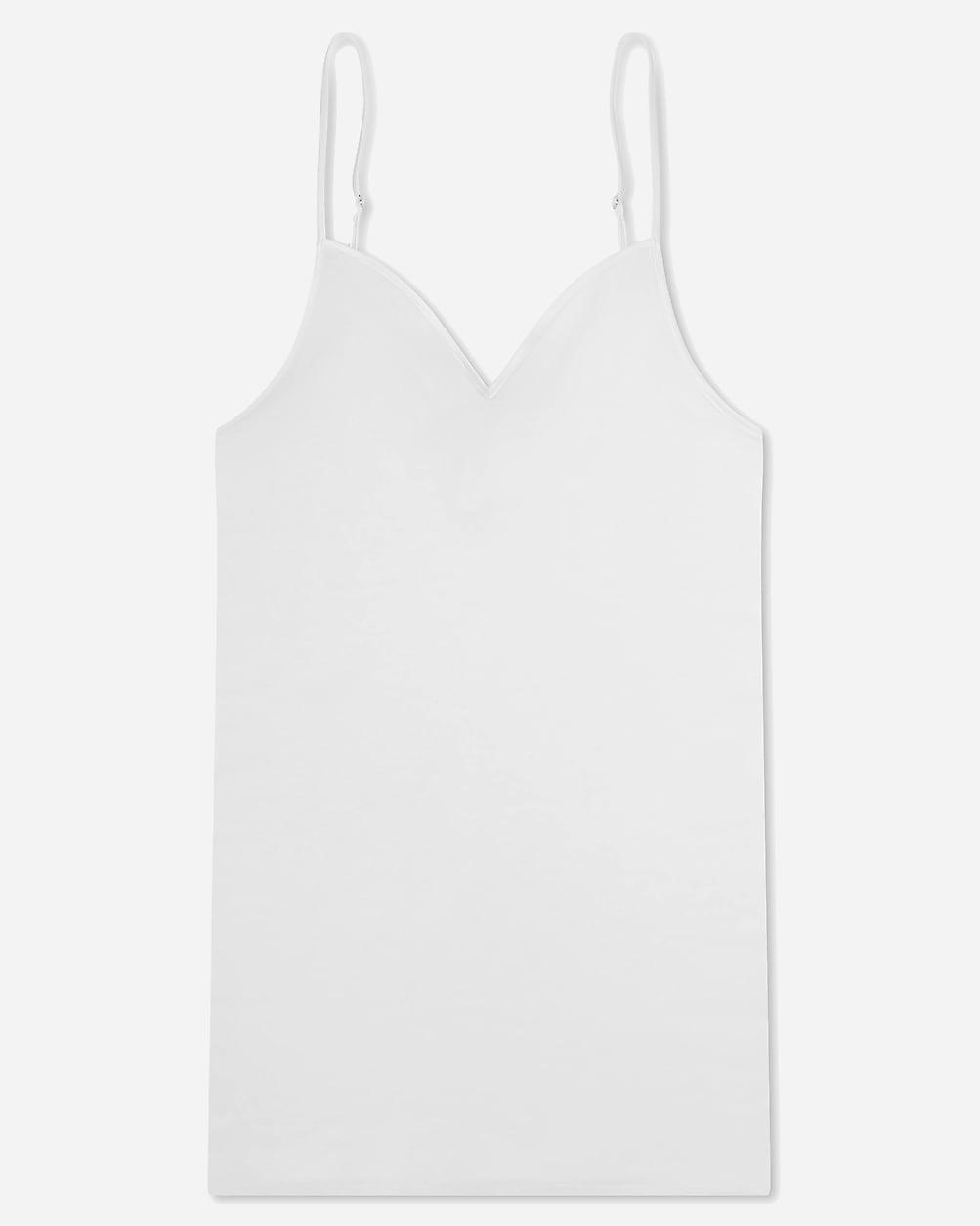 HANRO® cotton seamless V-neck camisole by J.CREW