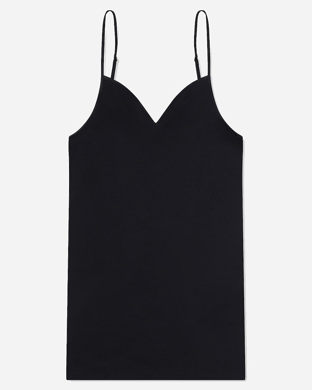 HANRO® cotton seamless V-neck camisole by J.CREW