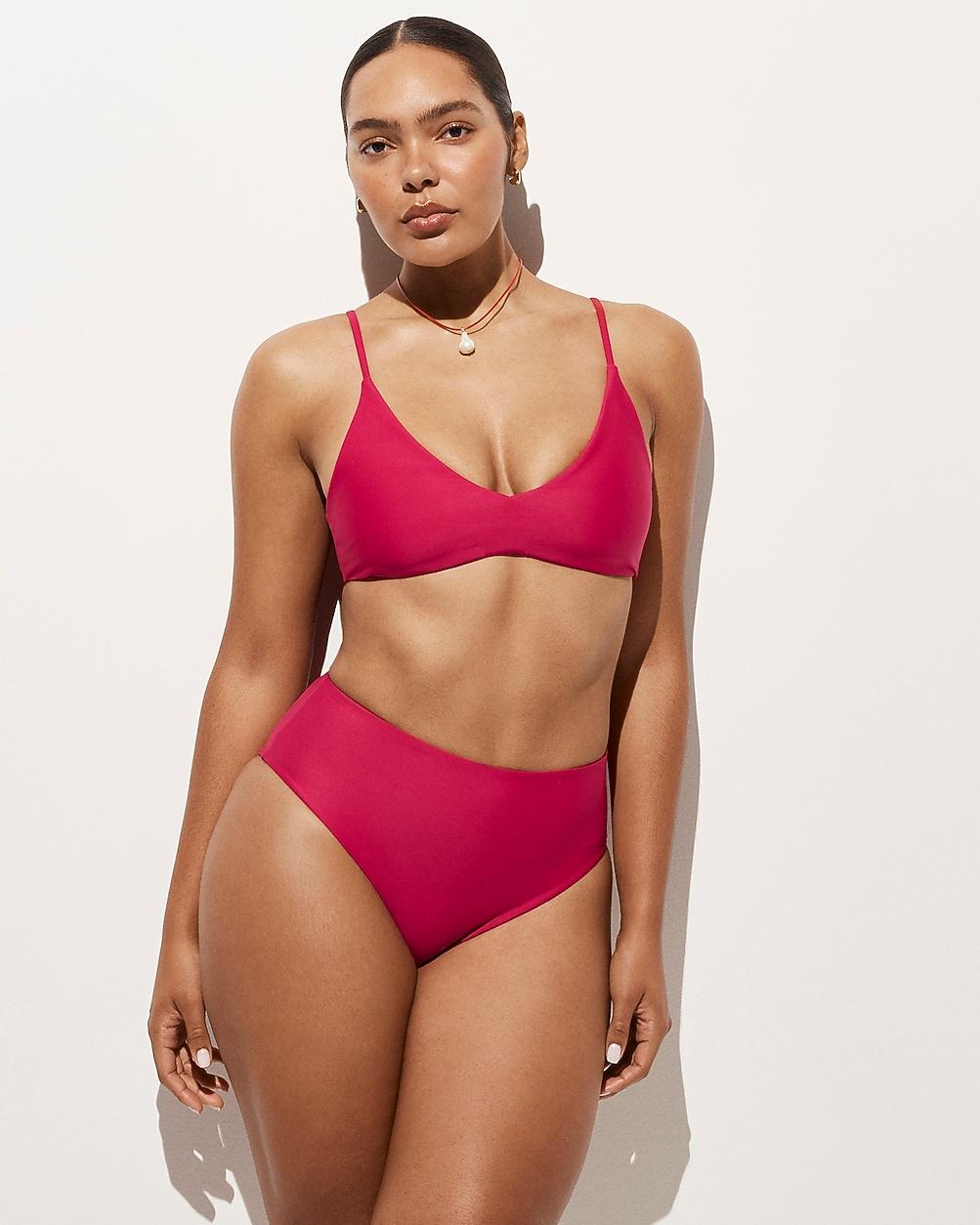 Hallie bikini bottom in Classic Sculpt™ by J.CREW