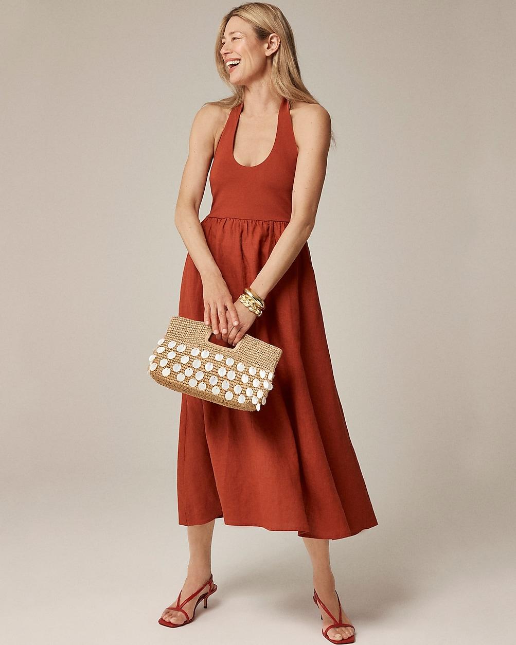 Halter mixy dress by J.CREW
