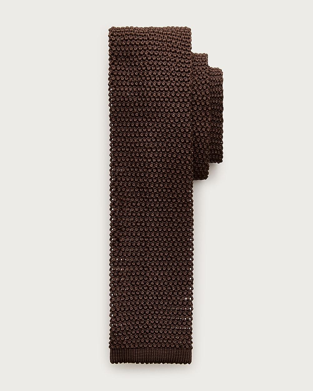 Hand-finished Italian silk knit tie by J.CREW