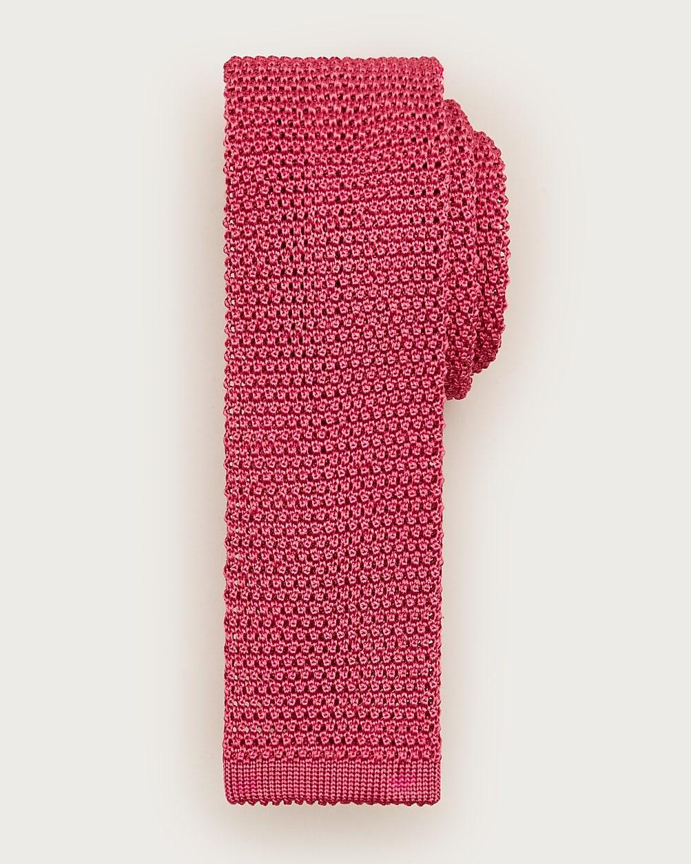 Hand-finished Italian silk knit tie by J.CREW
