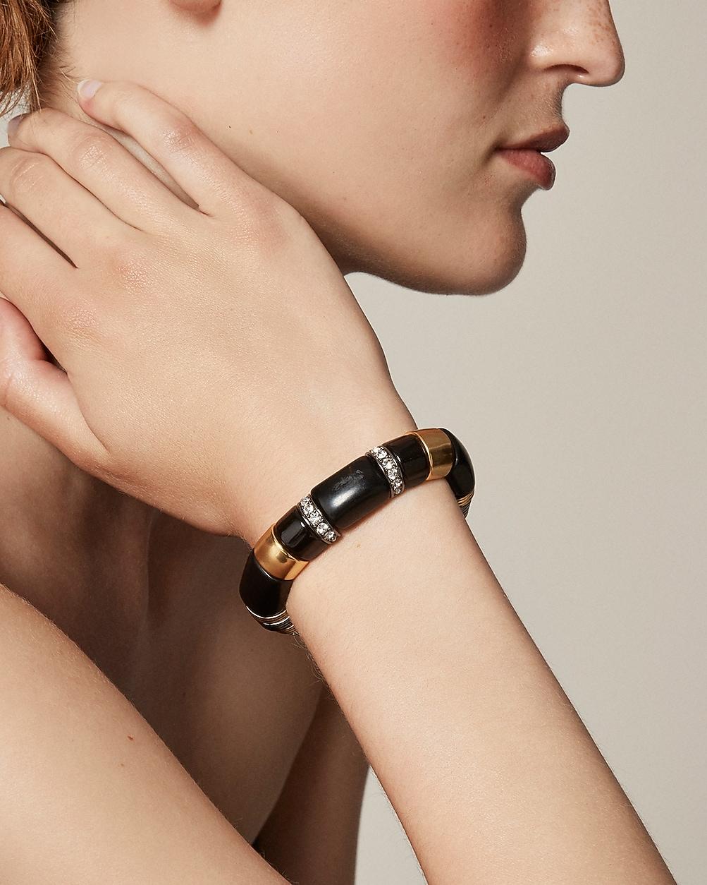 Handcut stone bracelet by J.CREW