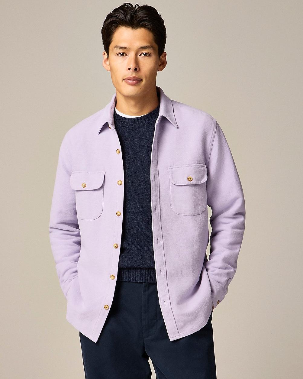 Heavyweight chamois workshirt by J.CREW