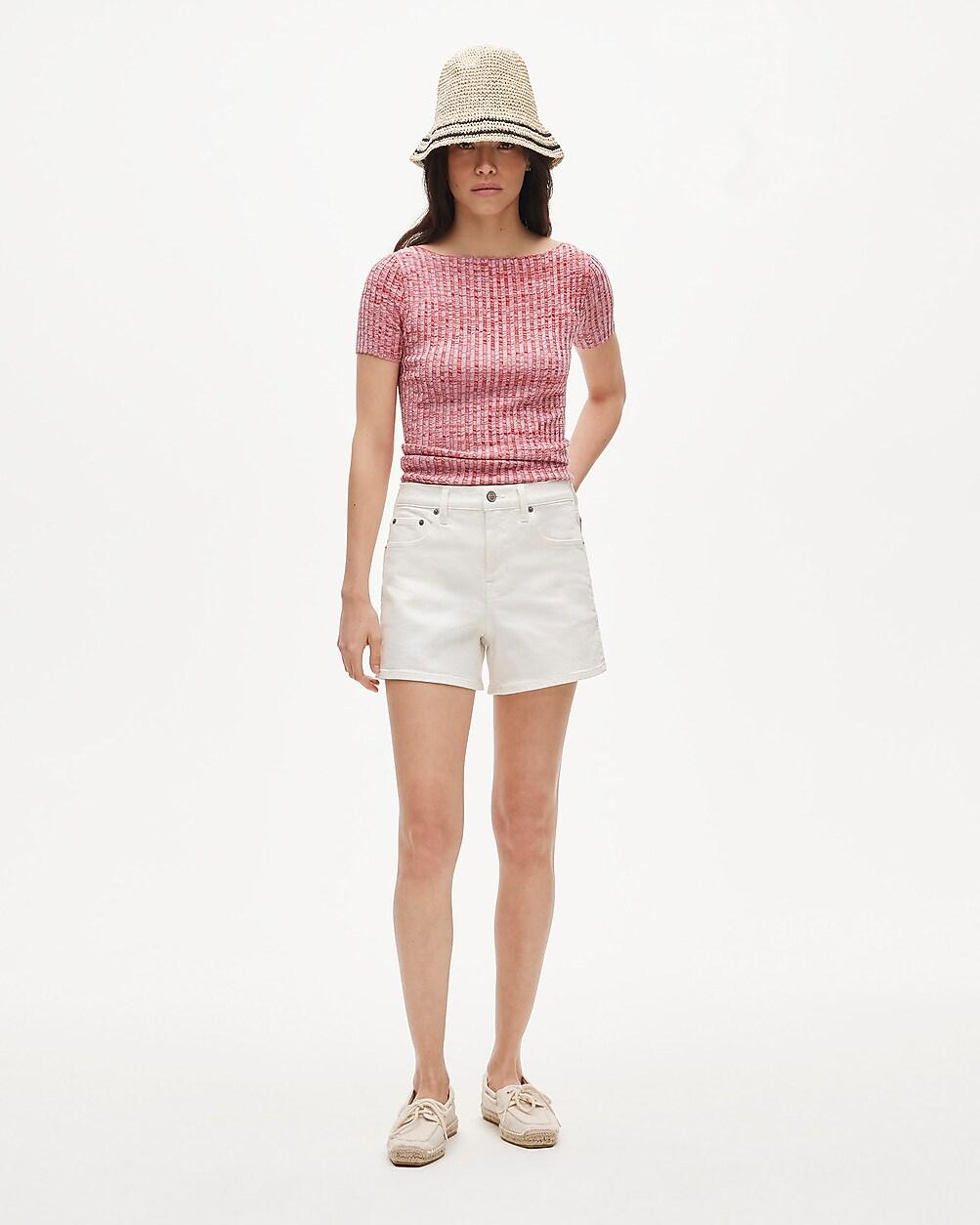 High-rise denim short by J.CREW