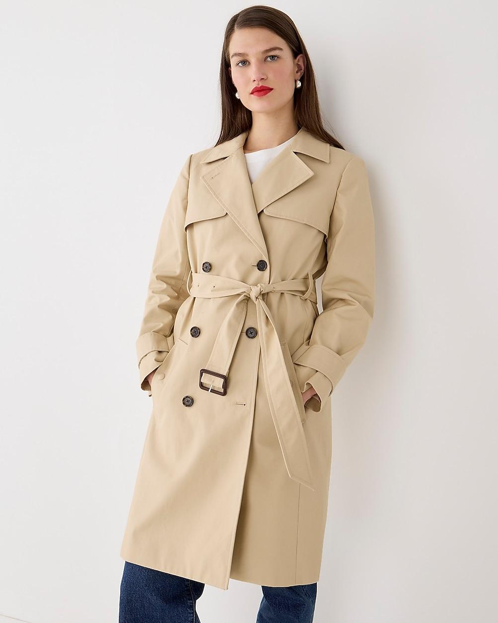 Icon trench coat by J.CREW