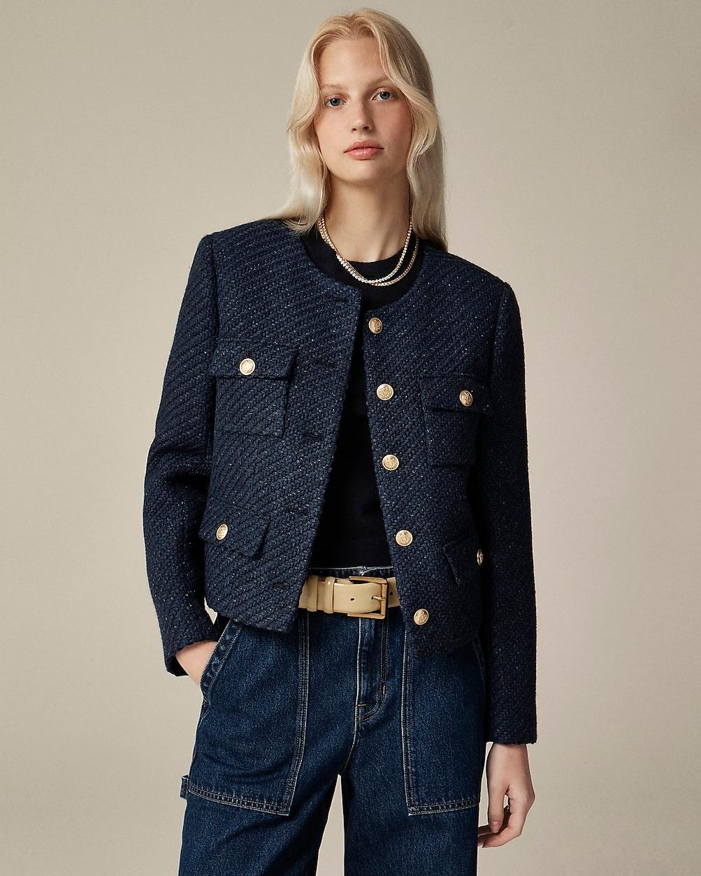 Isabelle lady jacket in Italian tweed by J.CREW