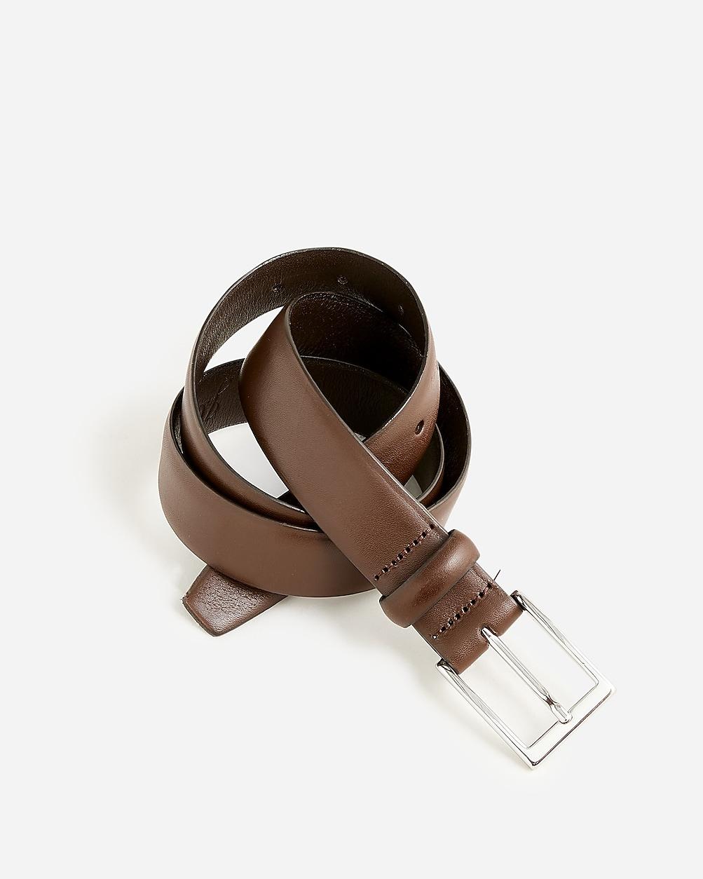 Italian leather dress belt by J.CREW