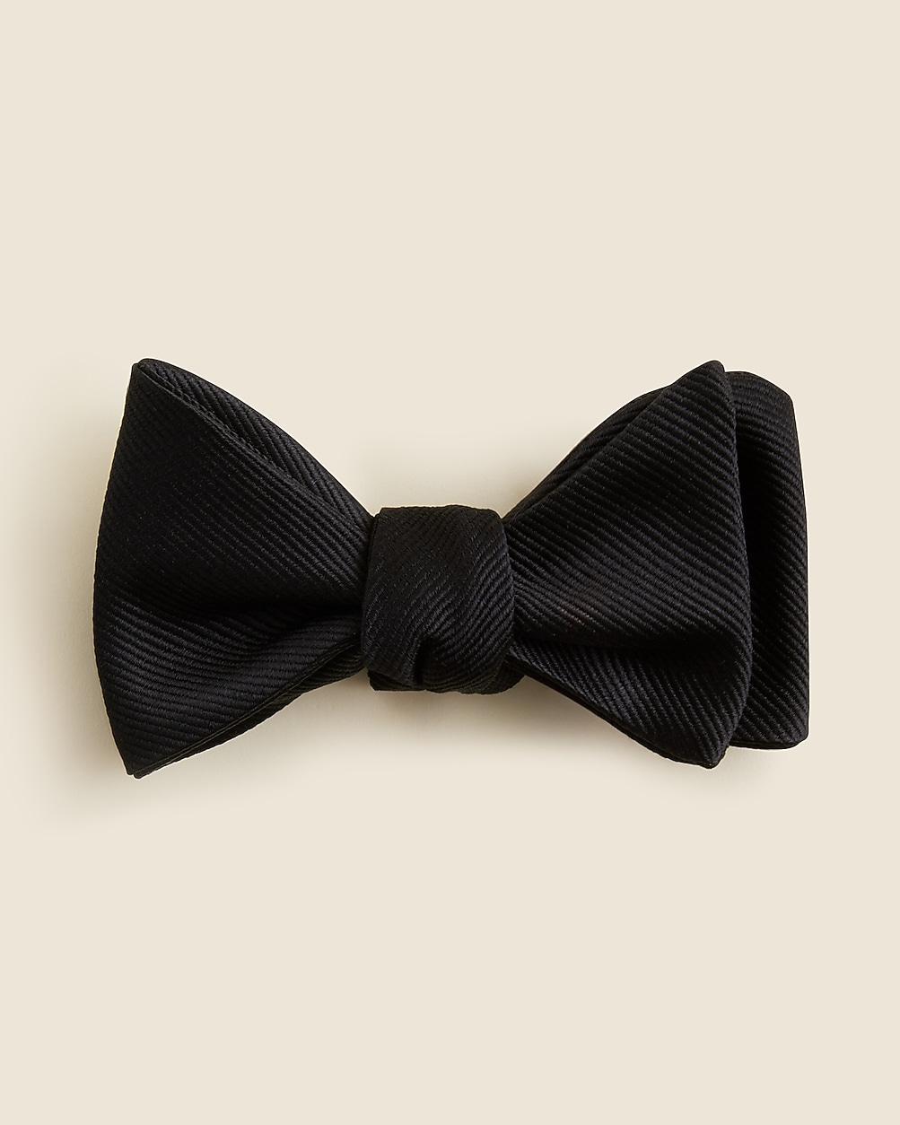 Italian silk grosgrain bow tie by J.CREW