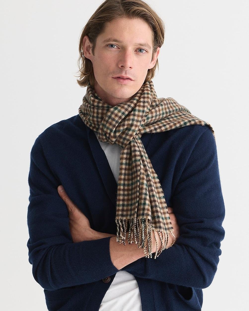 Joshua Ellis for J.Crew cashmere scarf by J.CREW