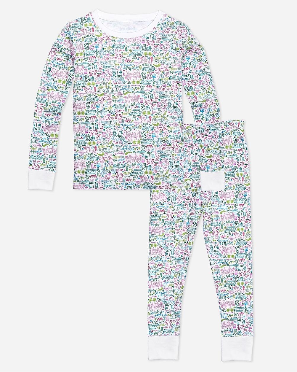 Joy Street Kids™ kids' Palm Beach two-piece pajamas by J.CREW