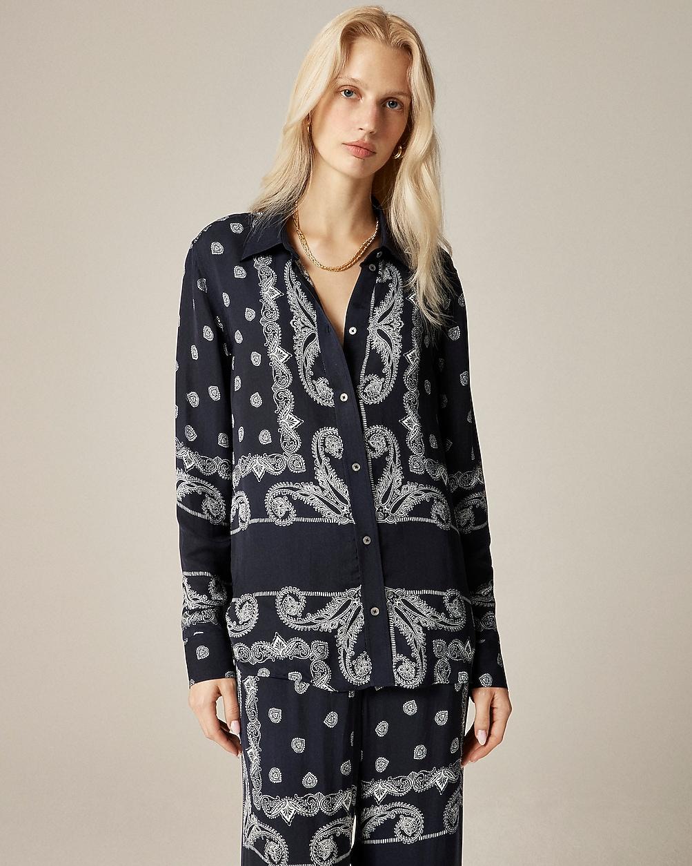 Jules classic-fit shirt in bandana print by J.CREW