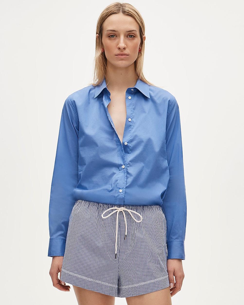 Jules classic-fit shirt in sateen by J.CREW