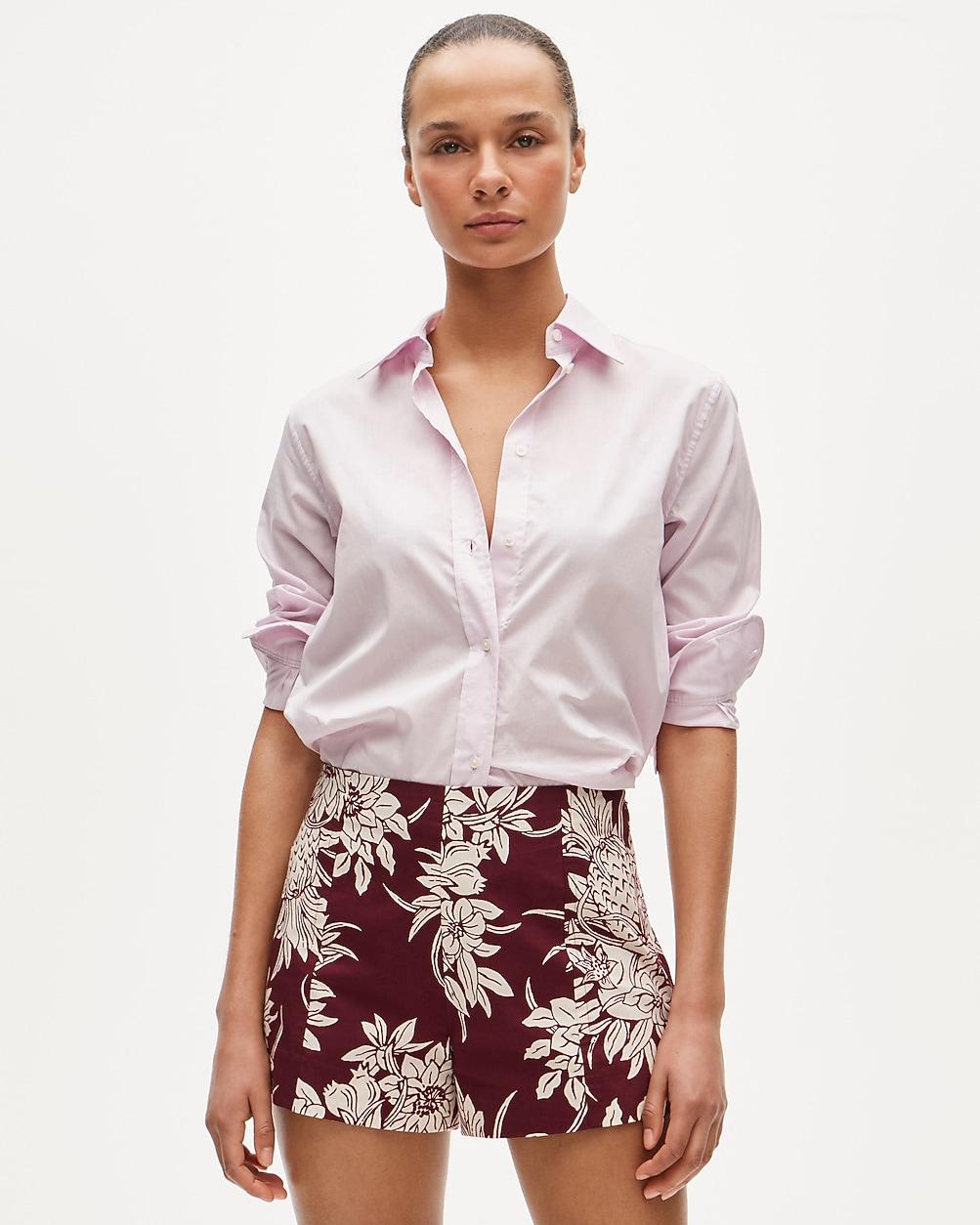 Jules classic-fit shirt in sateen by J.CREW