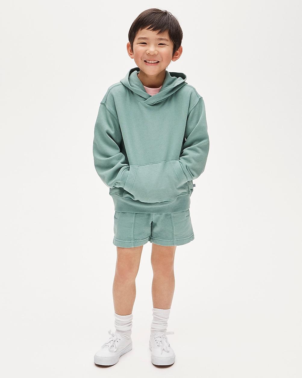 KID by Crewcuts garment-dyed hoodie by J.CREW