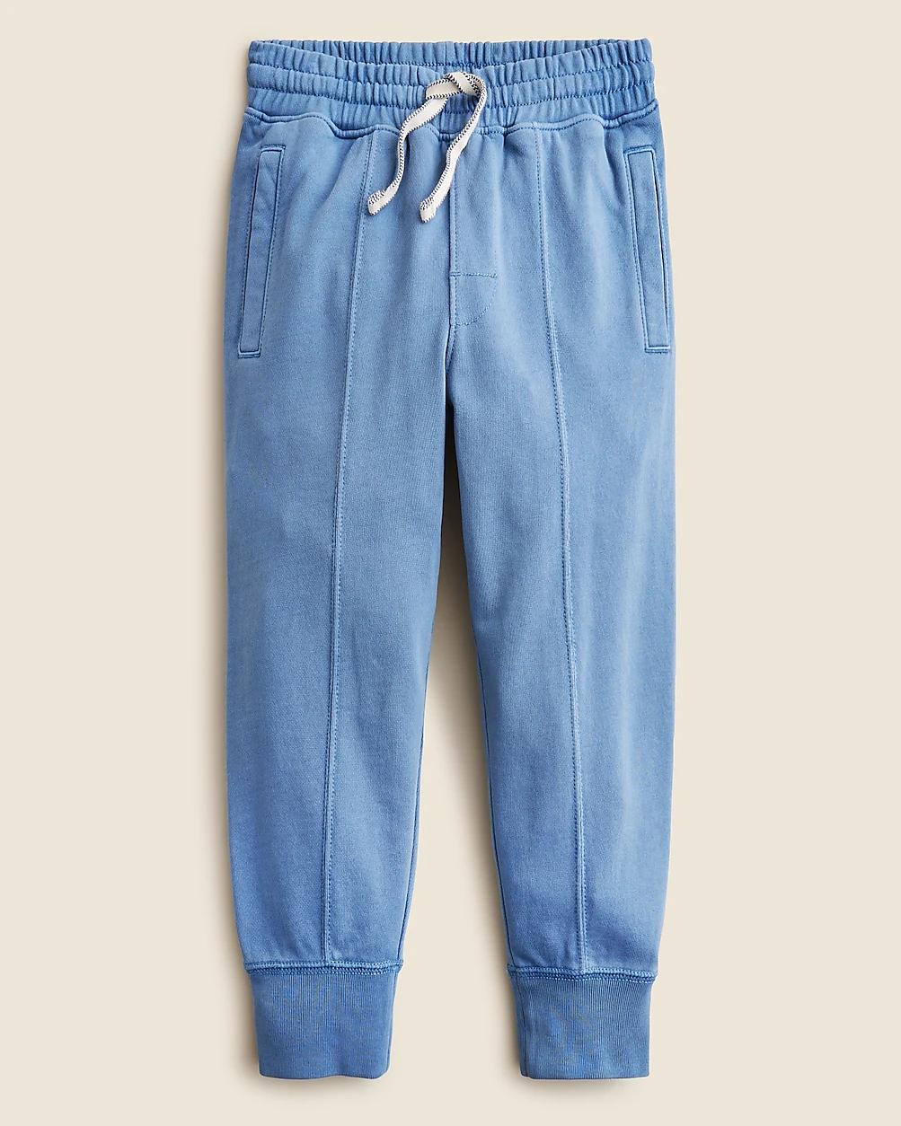 KID by Crewcuts garment-dyed slim-slouchy jogger pant by J.CREW