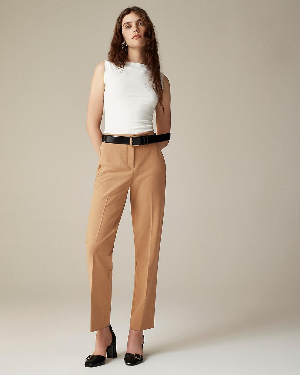 Kate straight-leg pant in four-season stretch by J.CREW