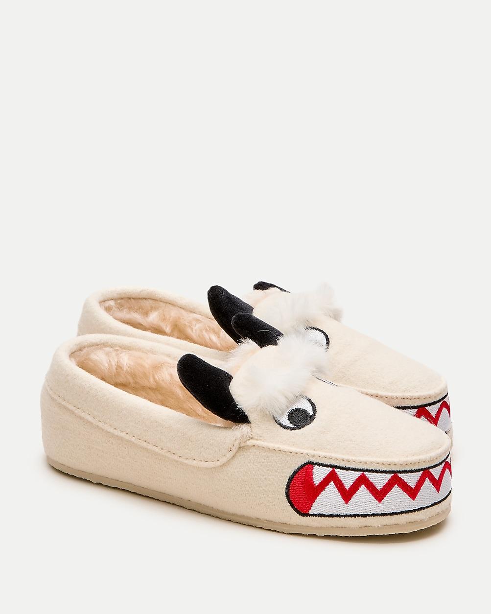 Kids' Abominable Snowman slippers by J.CREW