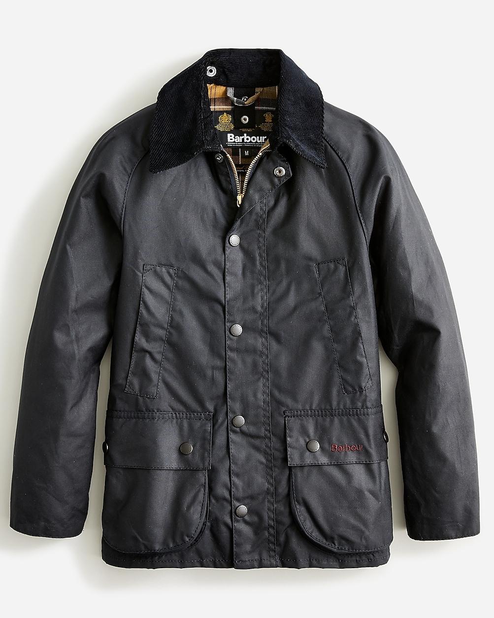 Kids' Barbour® Bedale waxed jacket by J.CREW