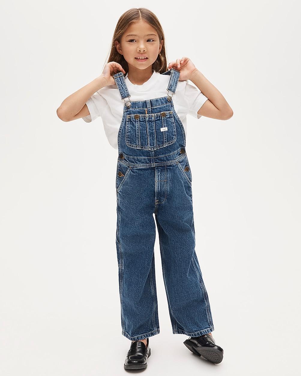 Kids' Lee® X J.Crew denim overalls by J.CREW