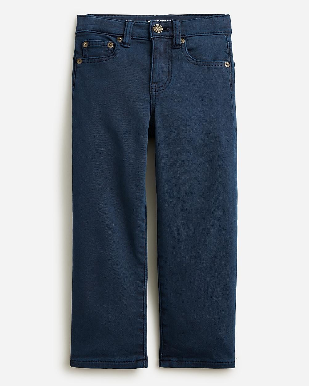 Kids' Straight-fit garment-dyed stretch jean by J.CREW