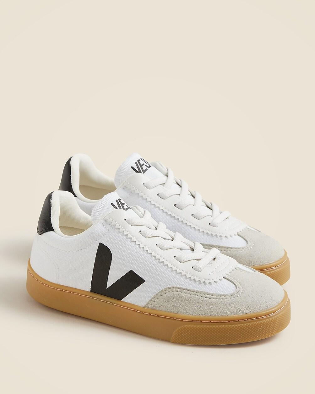 Kids' Veja™ volley canvas sneakers by J.CREW