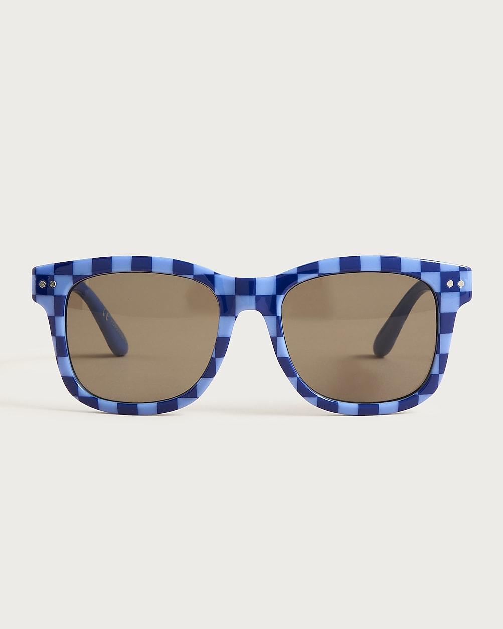 Kids' checkerboard sunglasses by J.CREW