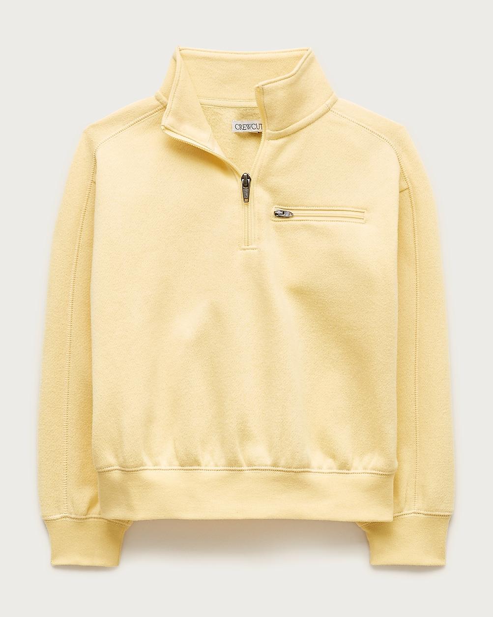 Kids' fleece quarter-zip pullover by J.CREW