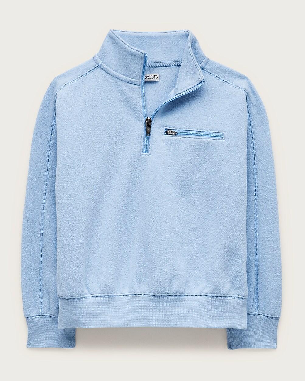 Kids' fleece quarter-zip pullover by J.CREW