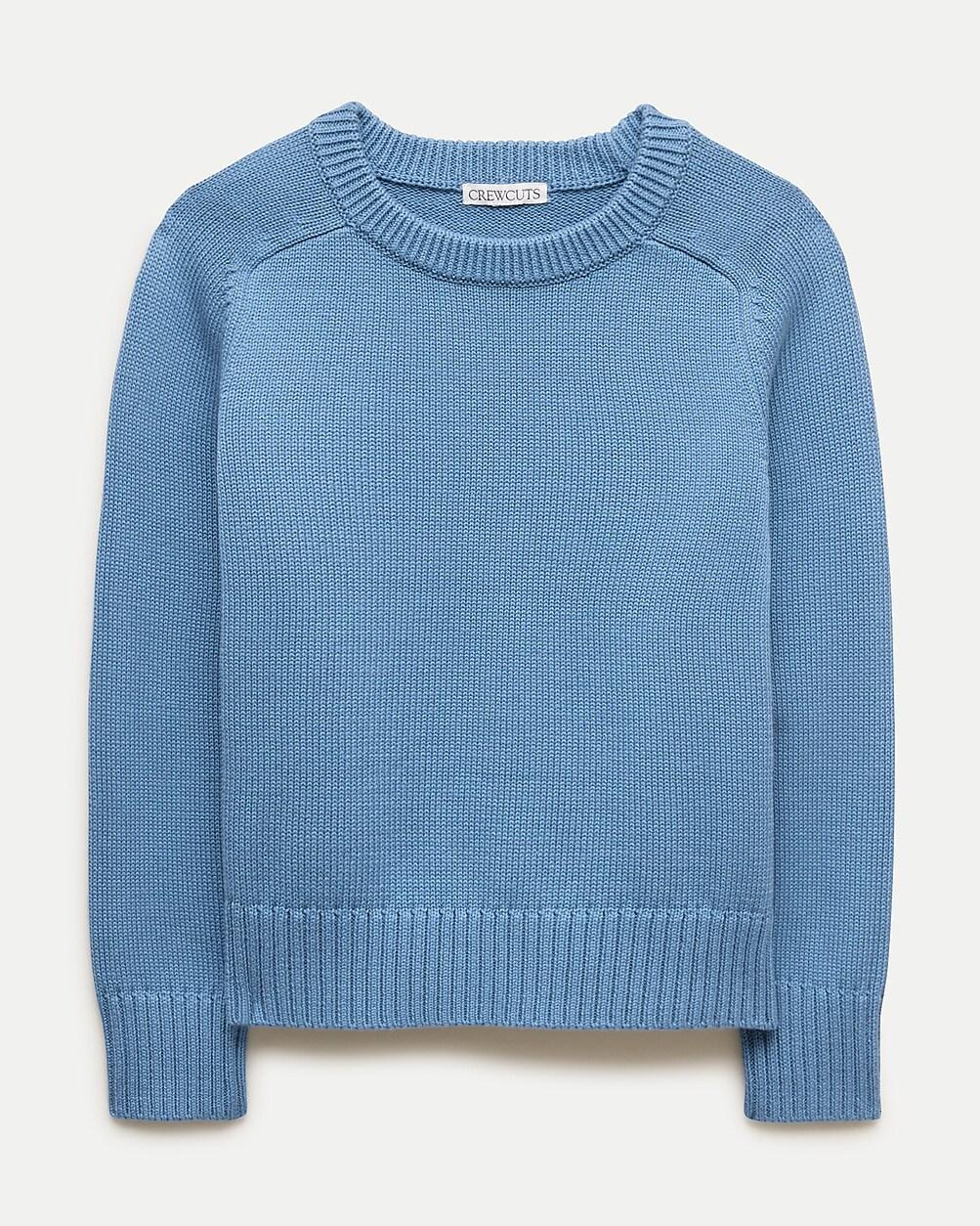 Kids' heritage cotton crewneck sweater by J.CREW