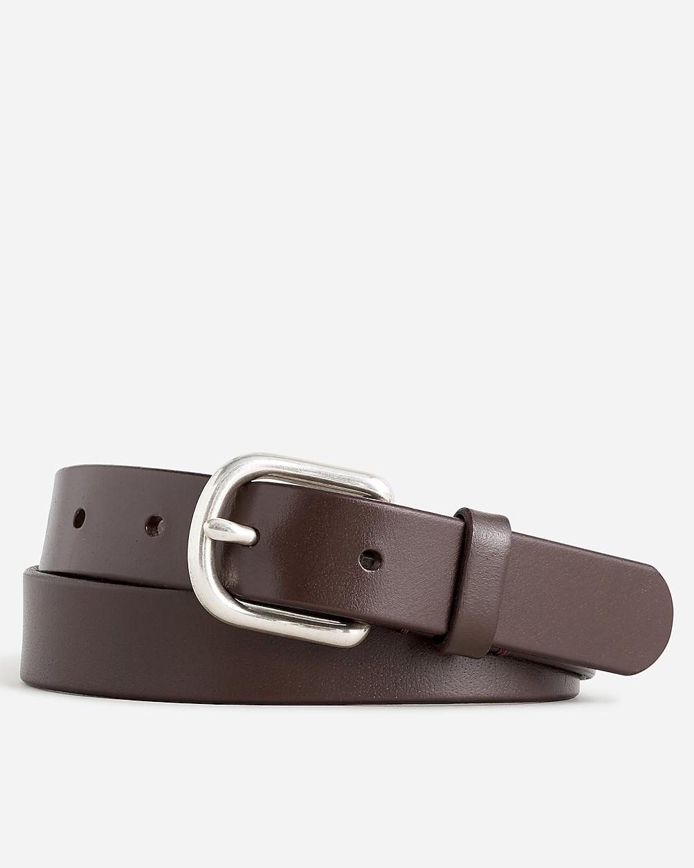 Kids' leather belt by J.CREW