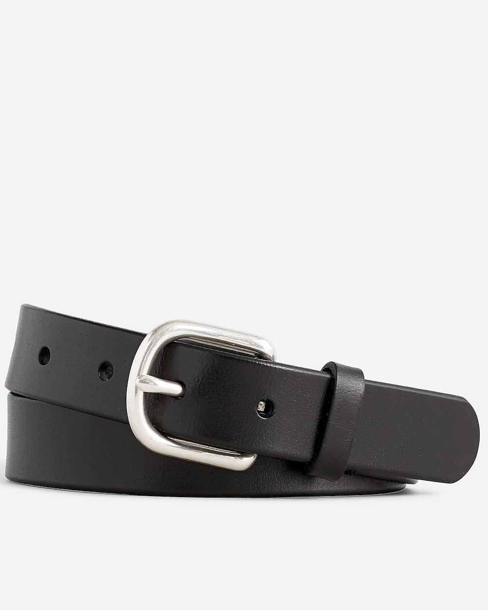 Kids' leather belt by J.CREW