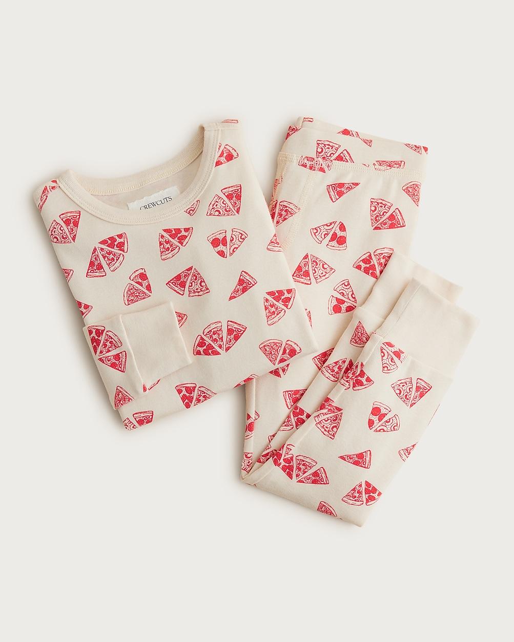Kids' long-sleeve printed pajama set by J.CREW