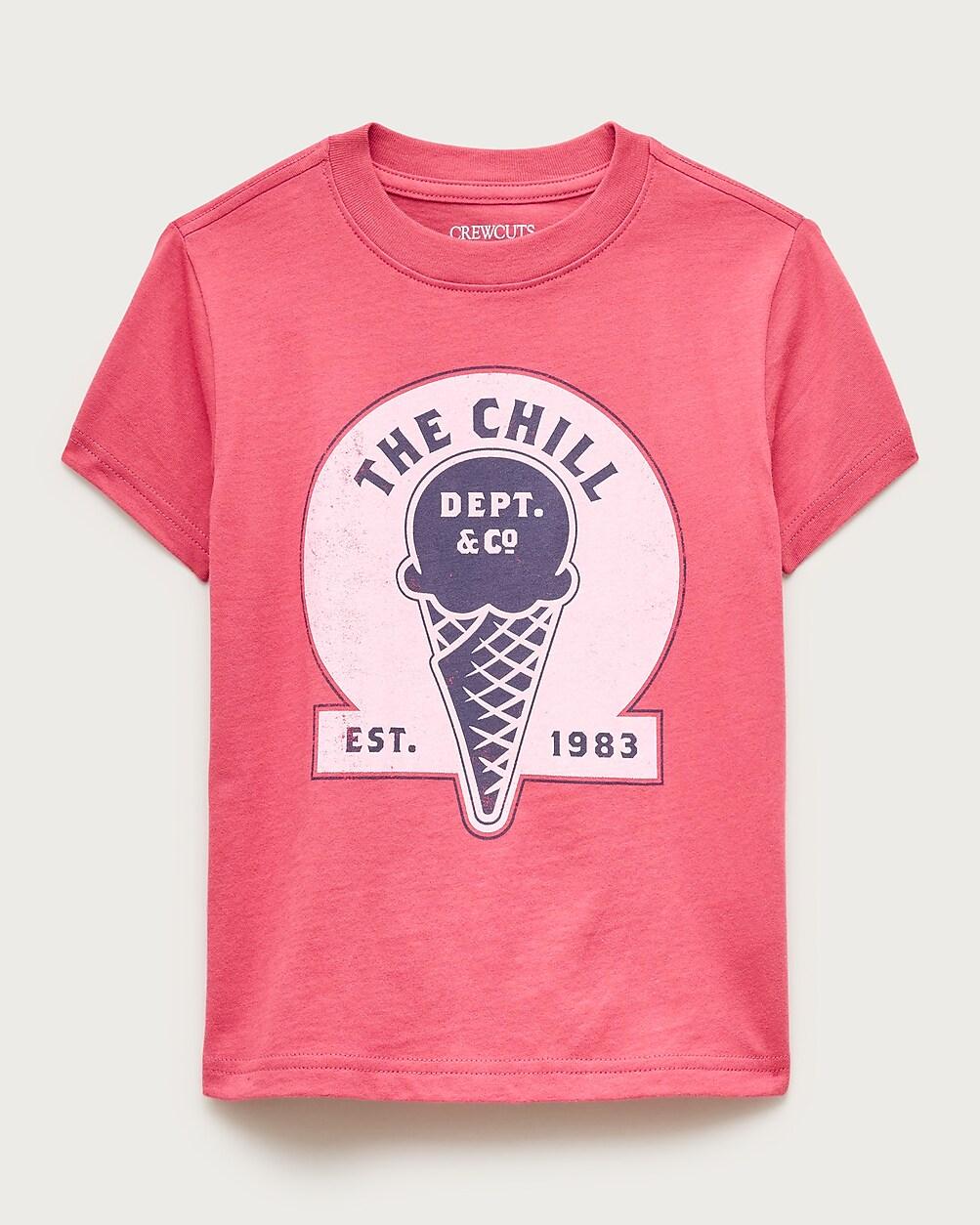 "Kids' short-sleeve ""Chill Dept."" graphic T-shirt" by J.CREW