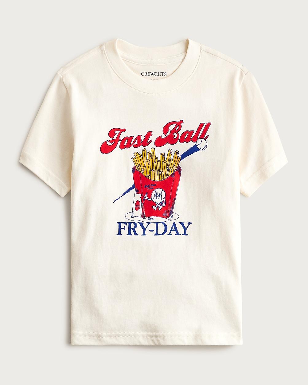 "Kids' short-sleeve ""Fry-yay"" graphic T-shirt" by J.CREW