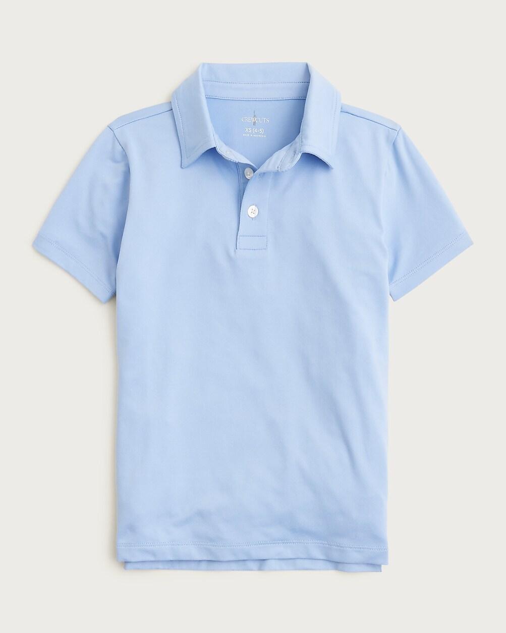 Kids' short-sleeve performance polo shirt by J.CREW