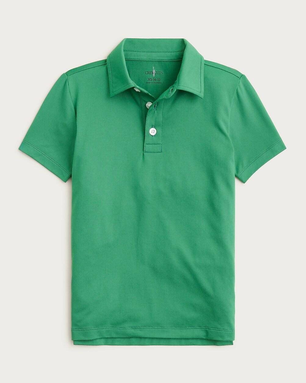 Kids' short-sleeve performance polo shirt by J.CREW