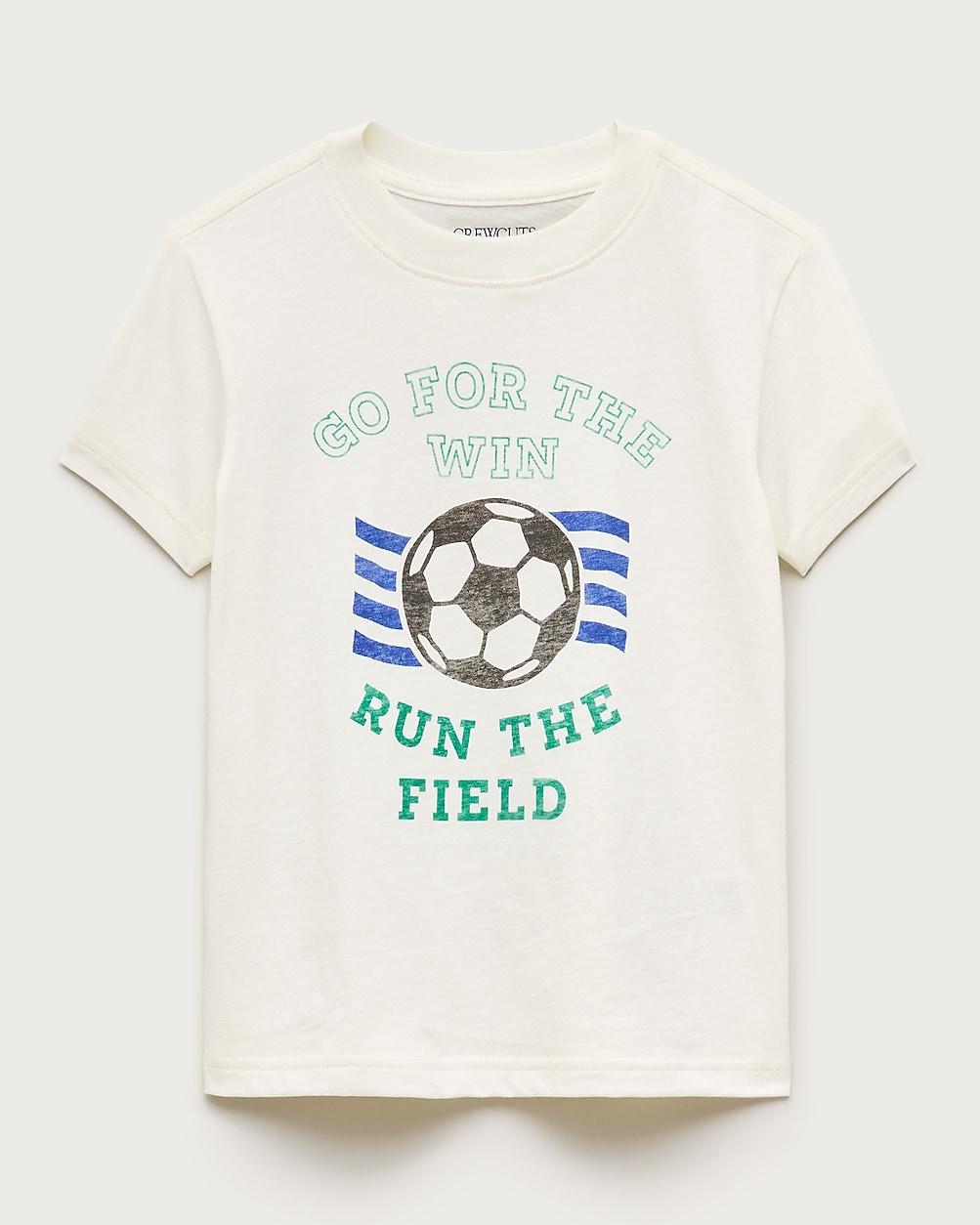 Kids' short-sleeve soccer graphic T-shirt by J.CREW