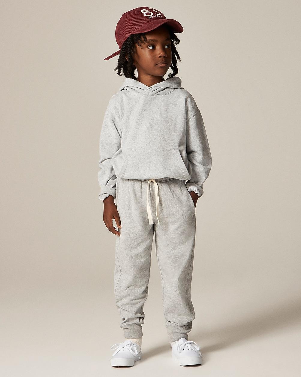 Kids' slim-slouchy jogger pant in terry by J.CREW